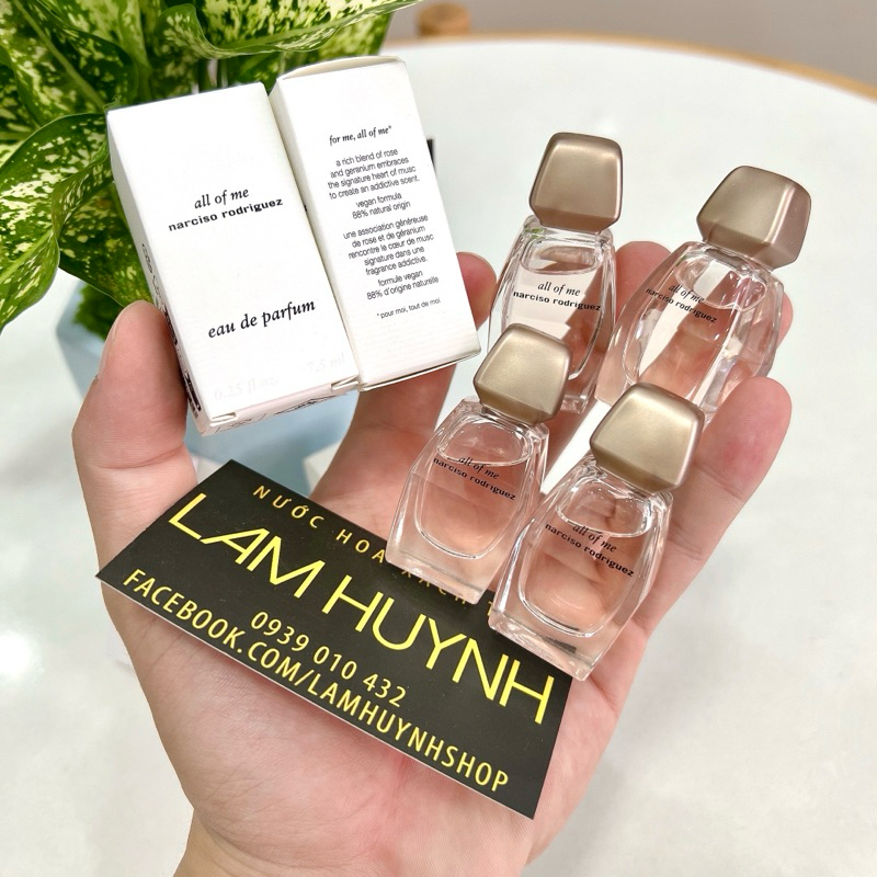 Nước hoa mini NARCISO ALL OF ME 7,5ml