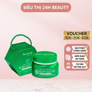 Body Lục Tảo Soo Young NHẬT BẢN Trắng Mịn Mềm Mướt Da [ CHÍNH HÃNG 100% ]