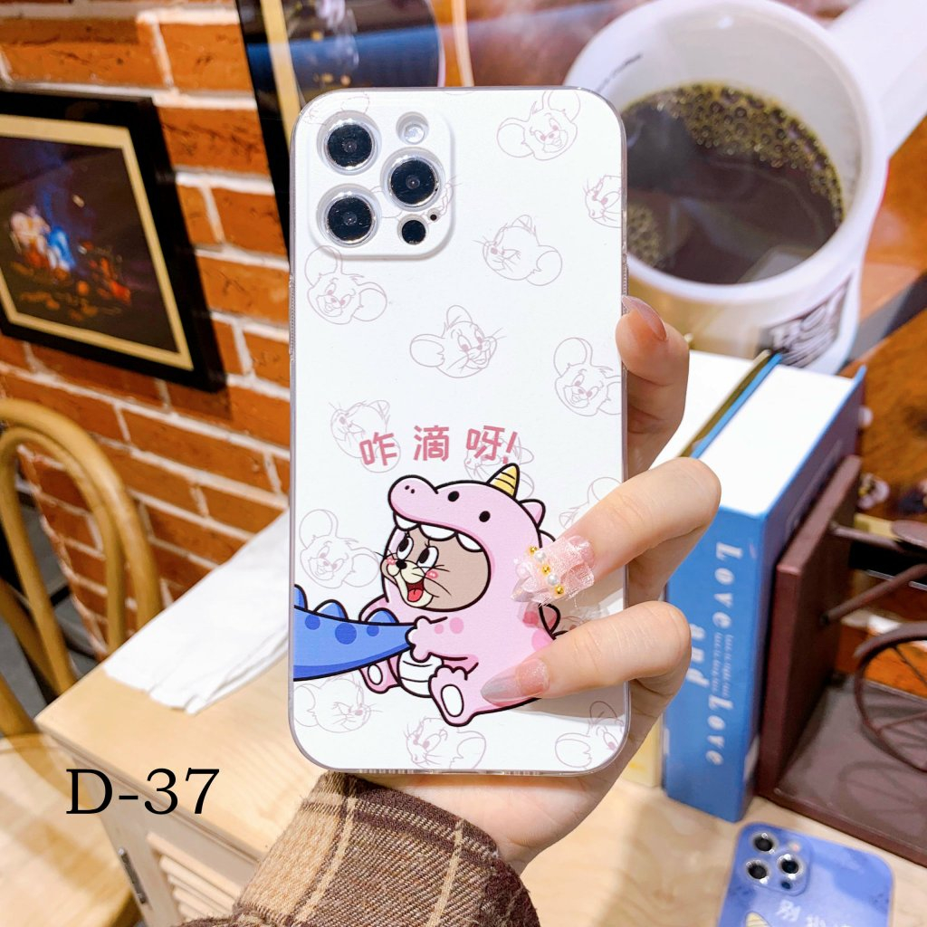 Ốp lưng hình T.om & Jerry dẻo mềm 6/6s/6plus/6splus/7/7plus/8/8plus/x/xs/xsm/11/11pro/11prm/12/12pro