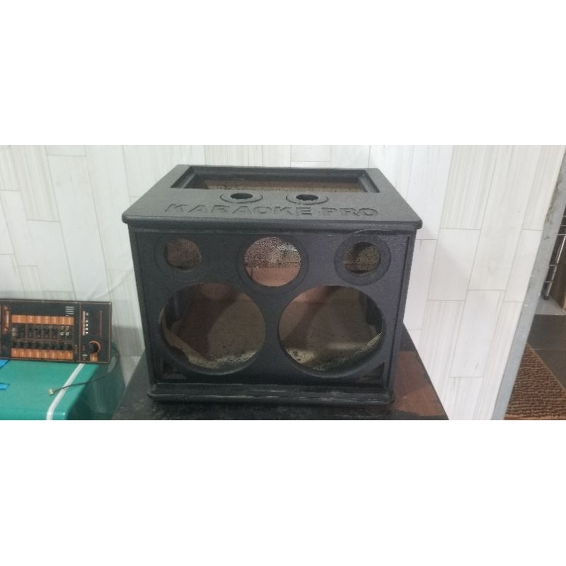 Vỏ loa xách tay 20 đôi 3way khung mạch 15x35