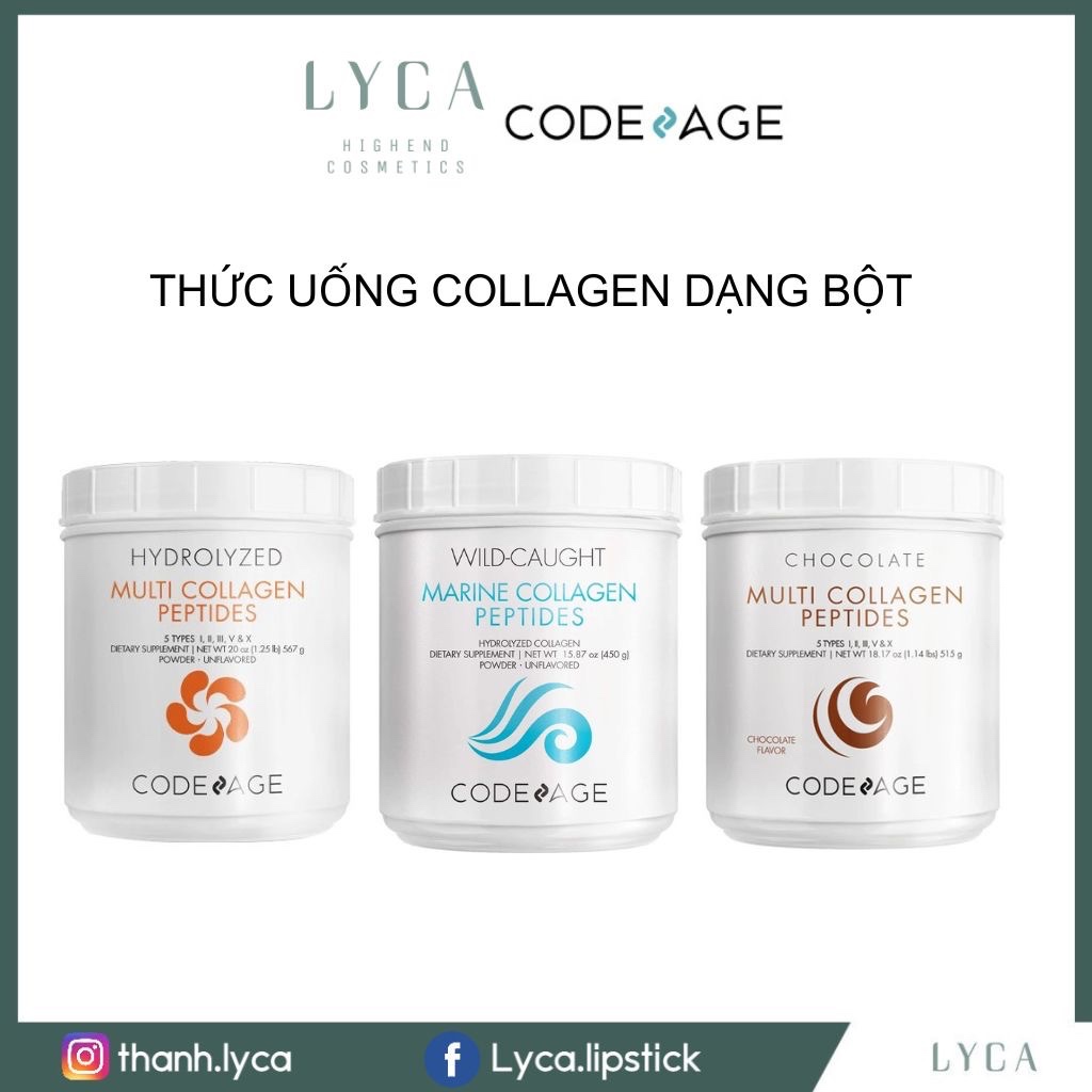 CODEAGE Bột Uống Code Age Collagen