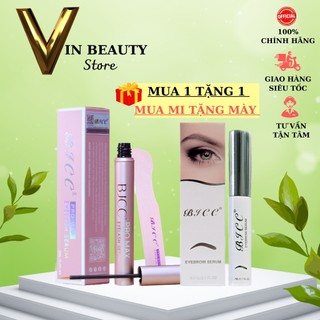 Dưỡng mi 2 in 1 bjcc promax mua 1 tặng 1 mày 6ml chính hãng hoa kỳ- mi cong, dài cong vuốt