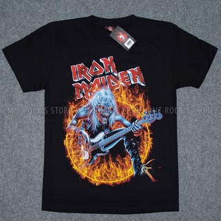 Áo iron maiden - rock band tee - áo rock - size m, l, xl