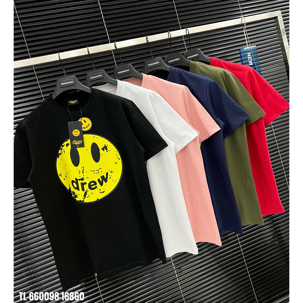 🔥Hot🔥Áo thun Drew in hình thiết kế hot trend Nam nữ New 2024