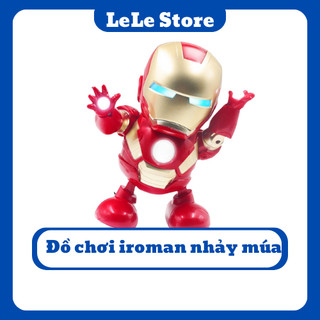 Đồ chơi Iroman nhảy múa theo nhạc cực kỳ vui nhộn, có nhạc và đèn