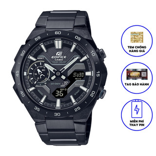 Đồng hồ nam casio dây kim loại chính hãng edifice ecb-2200dc-1a