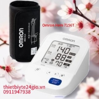 MÁY ĐO HUYẾT ÁP BẮP TAY OMRON HEM-7156T ( tặng adapter)