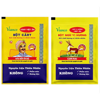 Bột Cà ri/Bột Ngũ Vị Hương Vianco gói (10g)