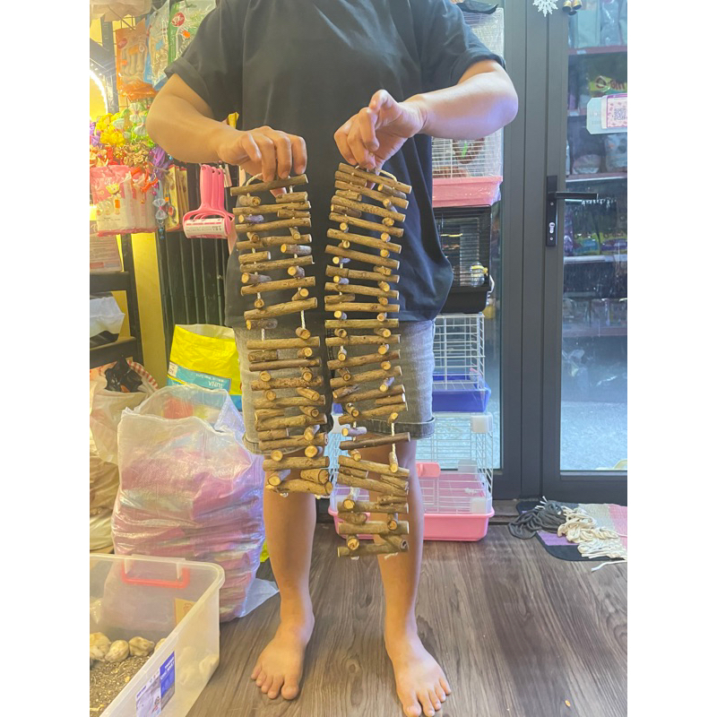 Dây leo gỗ thông cho Sóc,hamster dài 40cm -50cm