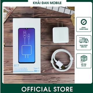 Bộ Sạc Oppo Zin Công Nghệ VOOC R17 4V(cốc+cáp C ),HIỂN THỊ VOOC , Sạc Nhanh cho các dòng oppo đời mới 2019 trờ lên