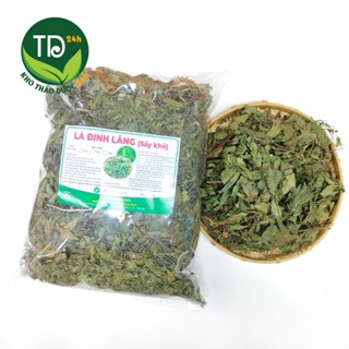 Lá đinh lăng sấy khô, sạch thơm, hàng loại 1, giảm căng thẳng lo âu, giảm đau đầu, trợ tiêu hóa, đầy hơi, khó tiêu