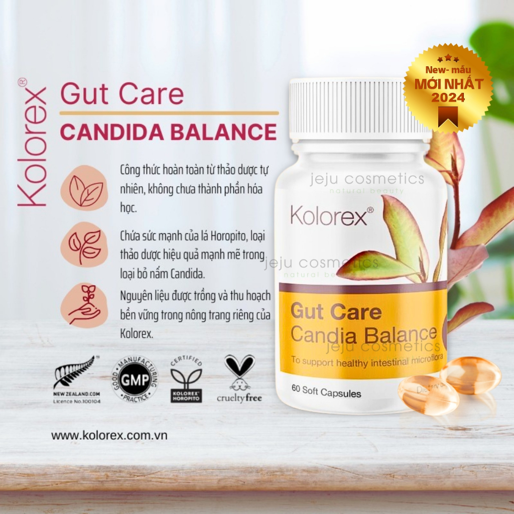 Bộ đôi giảm nấm, tăng lợi khuẩn: Liifestream Probiotics & Kolorex