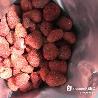 Dâu tây sấy giòn size nhỏ 50gr