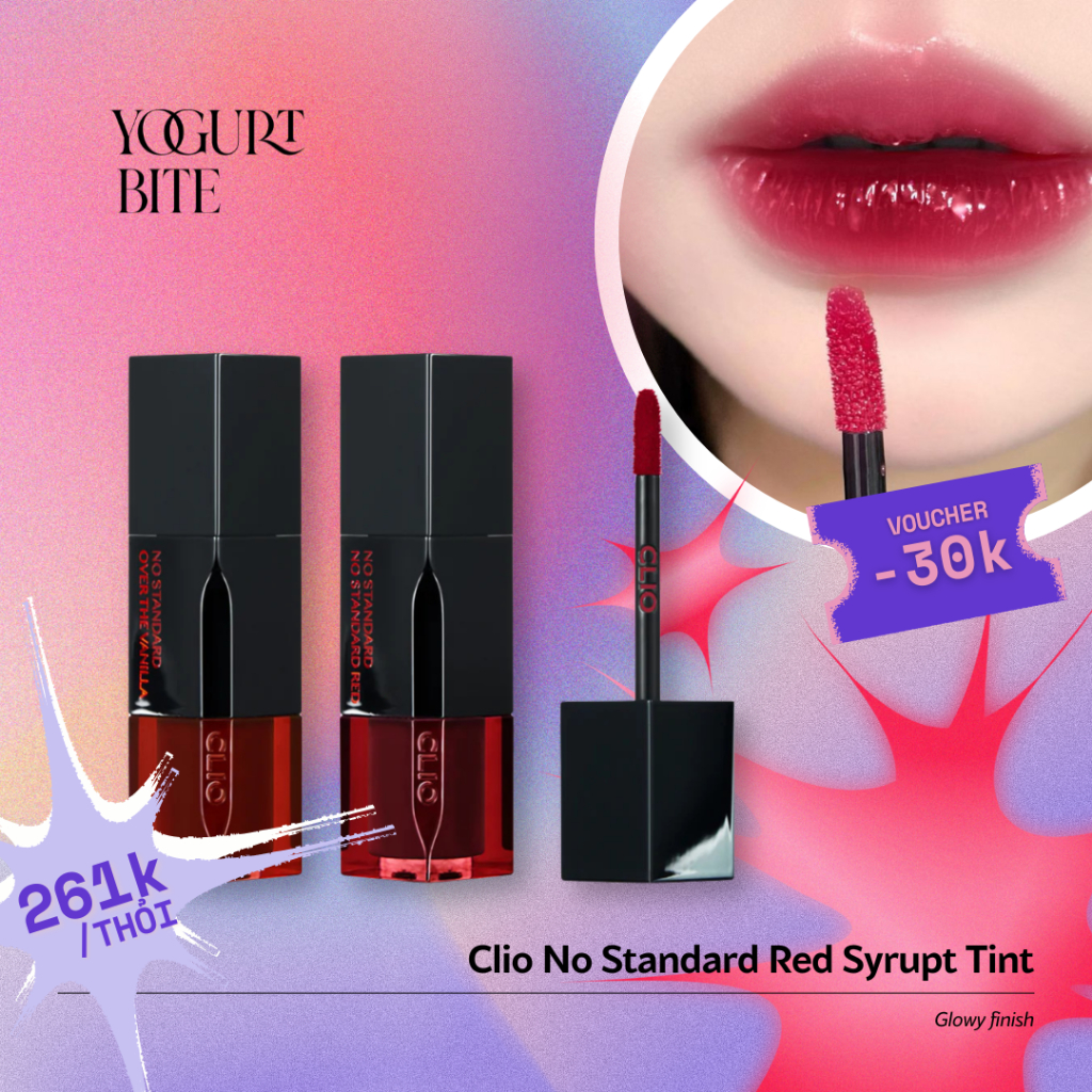 Cljo Dewy Syrup Tint bản No Standard Red