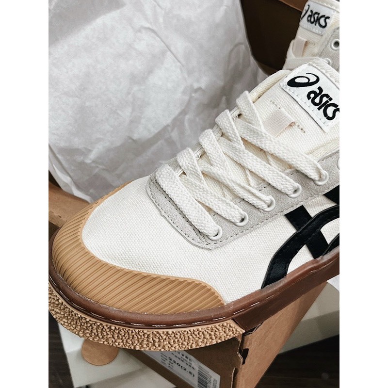 Giày asics court trail màu caramel đế nâu bản siêu cấp đẹp nhất thị trường full bill box-giaythethao365