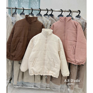 Áo Khoác Phao Trần Bông Dày Dặn Siêu Ấm_Yunmistore