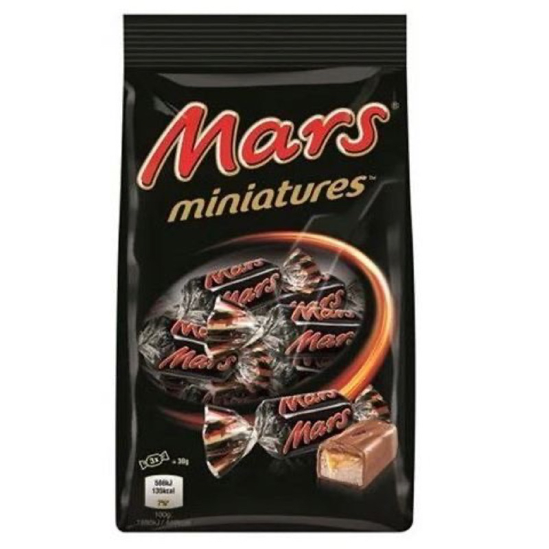 Socola Mars Miniatures - Đức Gói 150G