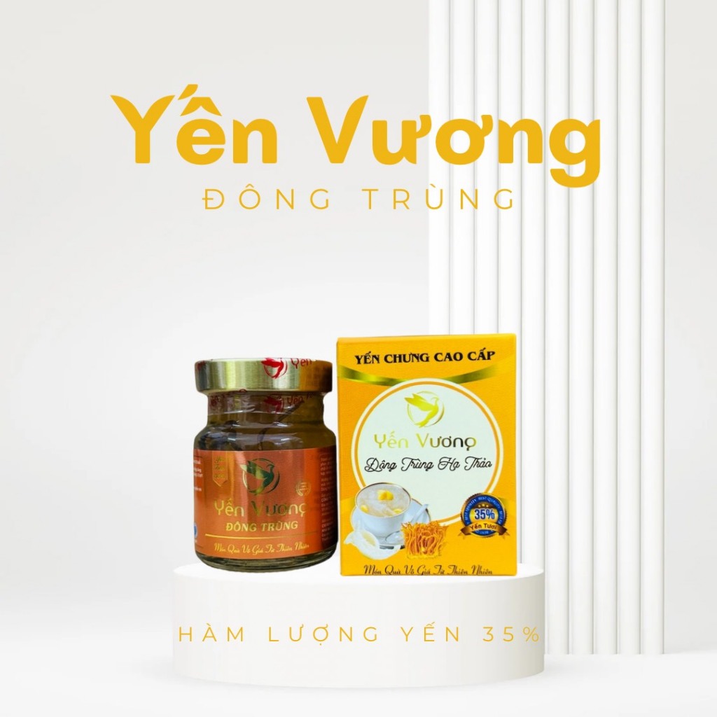 Yến Vương 35% Thượng Cung Yến Sanni 39% Chưng Đường Phèn - Ăn kiêng - Đông trùng - Kids Bổ Dưỡng Sallanest 30%
