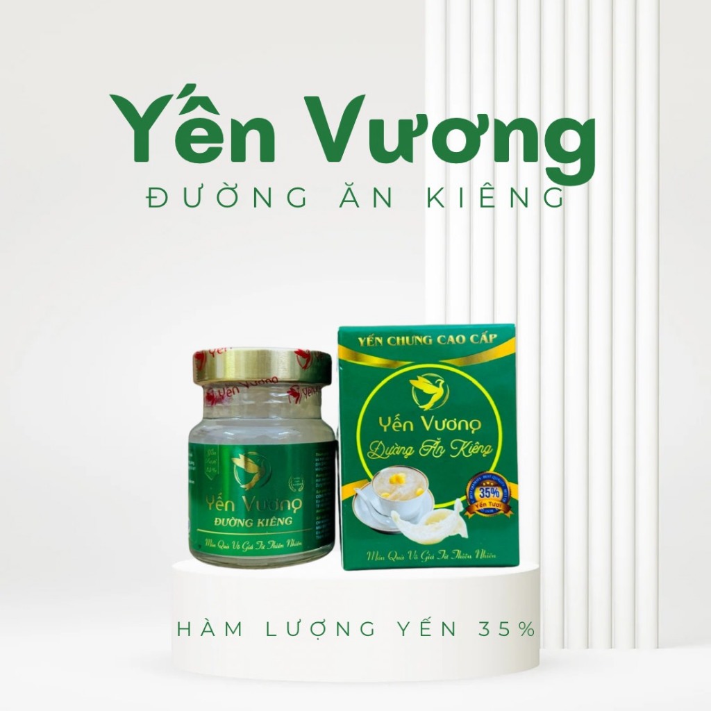 Yến Vương 35% Thượng Cung Yến Sanni 39% Chưng Đường Phèn - Ăn kiêng - Đông trùng - Kids Bổ Dưỡng Sallanest 30%