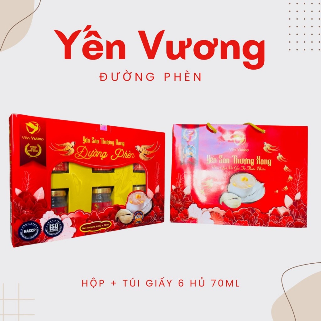 Yến Vương 35% Thượng Cung Yến Sanni 39% Chưng Đường Phèn - Ăn kiêng - Đông trùng - Kids Bổ Dưỡng Sallanest 30%