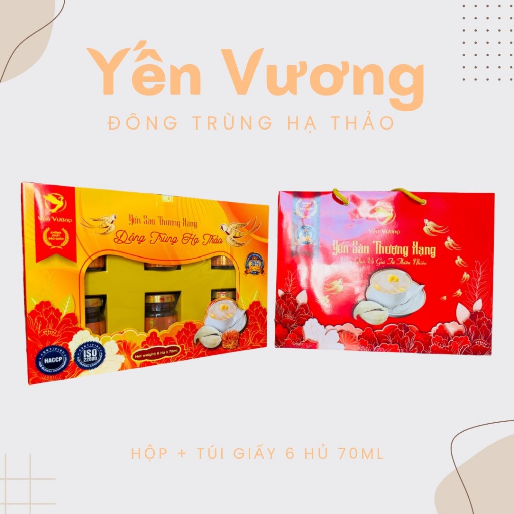 Yến Vương 35% Thượng Cung Yến Sanni 39% Chưng Đường Phèn - Ăn kiêng - Đông trùng - Kids Bổ Dưỡng Sallanest 30%