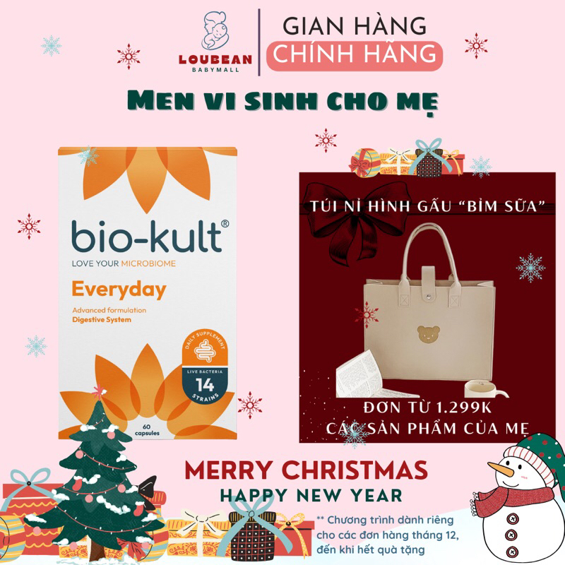 Men vi sinh Bio Kult giúp gia tăng lợi khuẩn Loubean