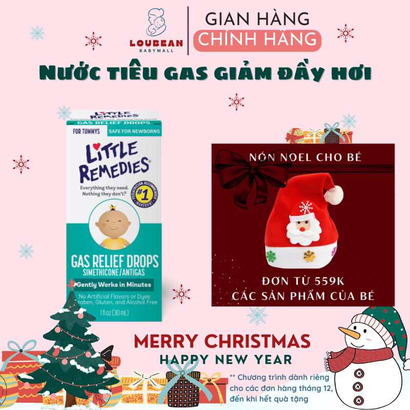 Tiêu ga cho bé từ sơ sinh, chống đầy hơi đau bụng - Little Remedies Gas Relief Drop