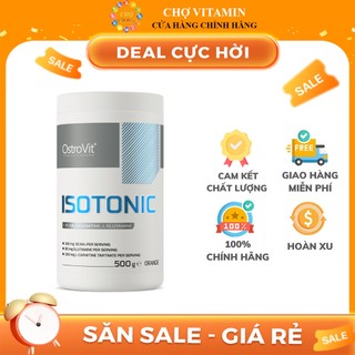 Thực phẩm bổ sung điện giải, bcaa, l-carnitine, glutamine phục hồi cơ bắp nhanh - ostrovit isotonic