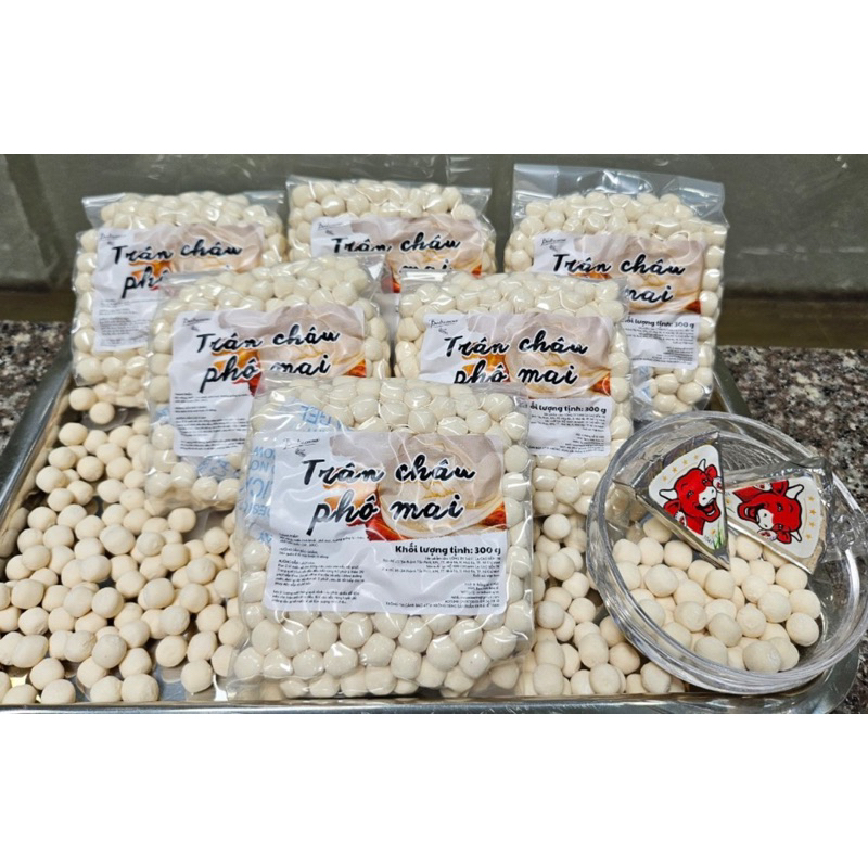 Trân châu phô mai con bò cười 600g