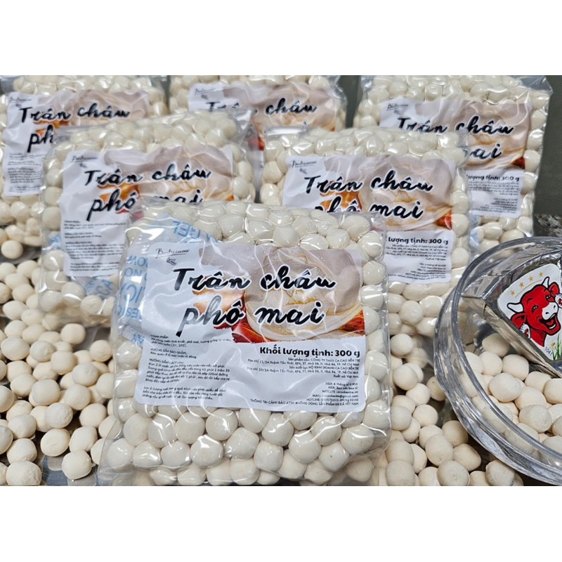 Trân châu phô mai con bò cười 600g