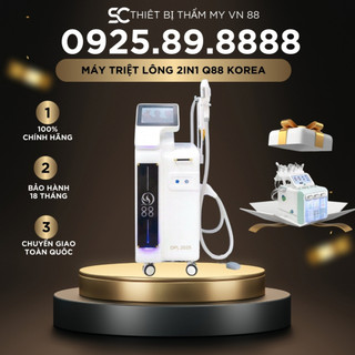 Máy triệt lông kết hợp laser xóa xăm