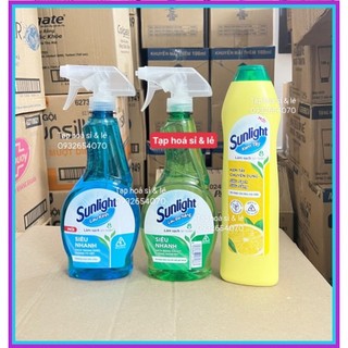 Nước Xịt Vệ Sinh Nhà Cửa sunlight đa năng/ lau kính 520ml