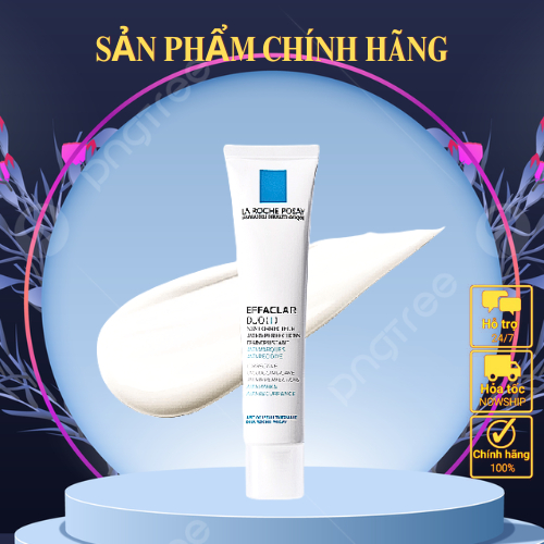 Kem giảm mụn ngăn ngừa vết thâm & mụn tái phát La Roche-Posay Effaclar Duo+ 40ml - GTD Beauty