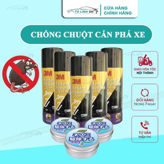 Chai Phủ Chống Chuột Xe Ô Tô 3M Rodent Repellant Coating 89797 và sáp đuổi chuột nhật bản