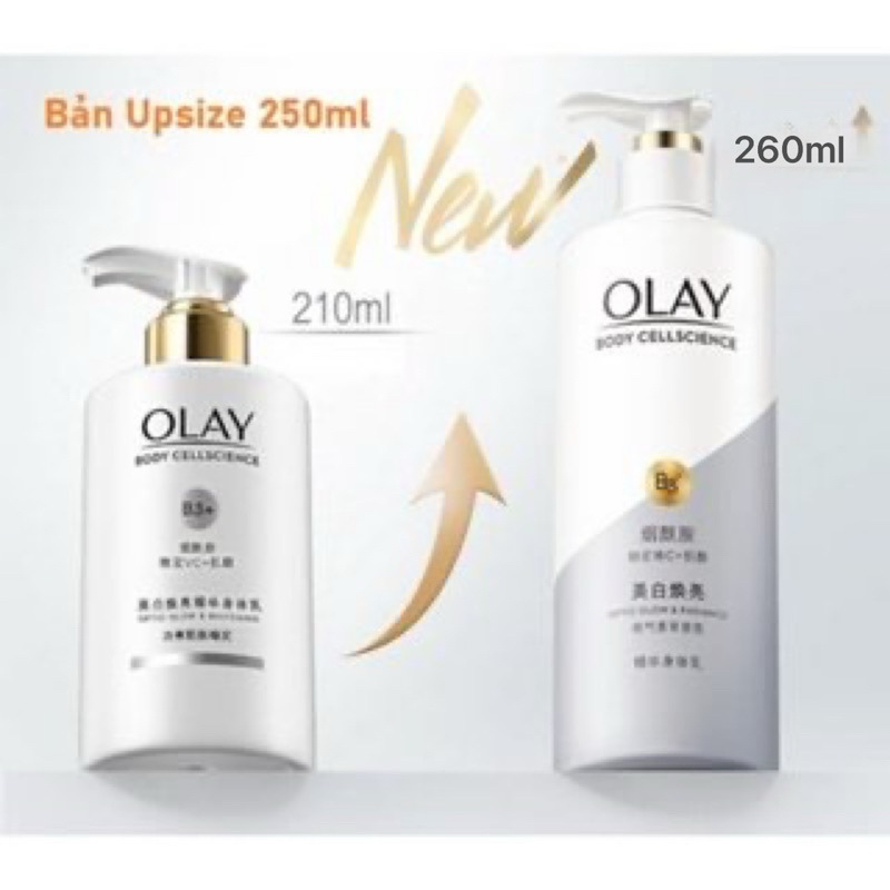 Sữa Dưỡng Thể Olay Retinol B3 Bright Ultra Whitening , Kem Body Nâng Tông Trắng Da Dưỡng Ẩm