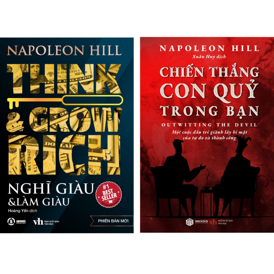 Sách Combo 2: Cuốn Nghĩ Giàu Làm Giàu + Chiến Thắng Con Quỷ Trong Bạn