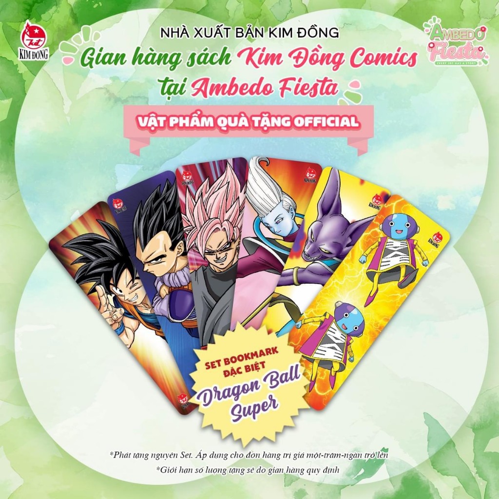 Bookmark Dragon Ball Super - Fes Color Fiesta Ruby - NXB Kim Đồng
