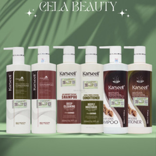 Dầu Gội Xả KARSEELL MACCA 800ml Sạch Gàu Dầu Ngăn Rụng Kích Tích Mọc Tóc Siêu Mượt Hương Nước Hoa