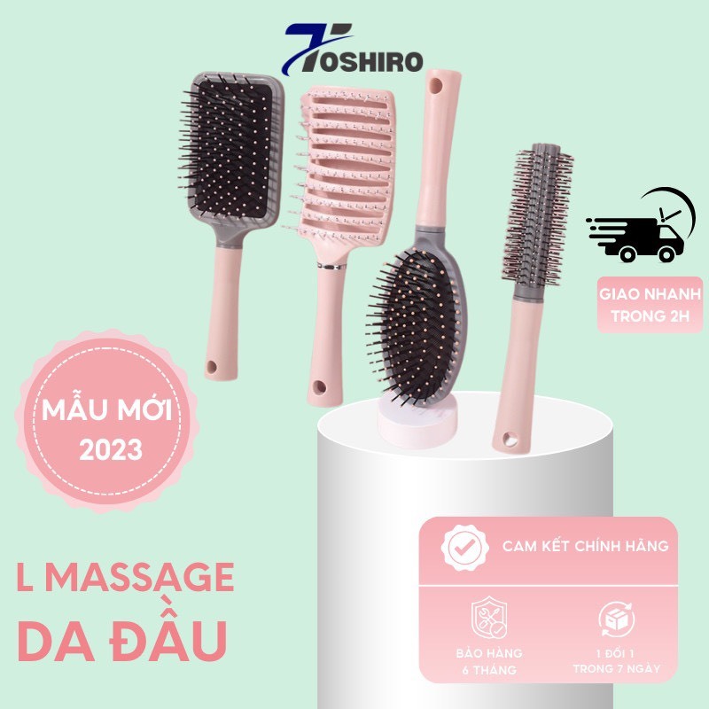 Lược Chải Tóc Gỡ Rối, nhẹ nhàng , thông thoáng giúp massage da đầu