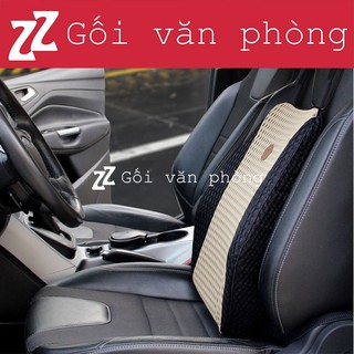 Gối tựa lưng (đệm kê lưng) ô tô cao su non cao cấp BL100