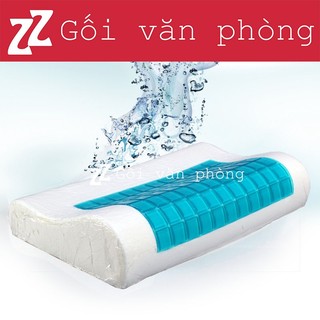 Gối ngủ cao su non người lớn gel mát ZURI PILLOW