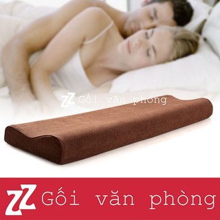 Gối ngủ dài đầu giường cho cặp đôi cao su non 1m2 GDH-05