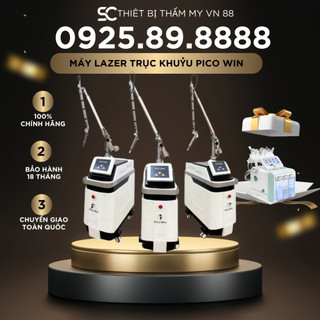 Laser pico tech - máy laser xóa xăm - máy trục khuỷu chính hãng