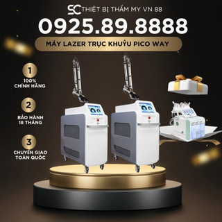 Máy laser pico way - máy trục khửu - xóa nám - xóa xăm - tàn nhang