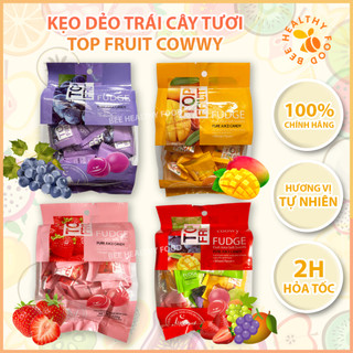Kẹo dẻo trái cây top fruit hong kong gói 320g - hương vị trái cây tự nhiên