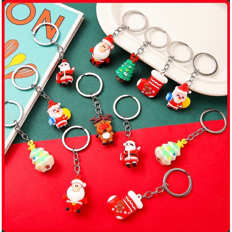 Móc khoá Noel đặc loại nhỏ