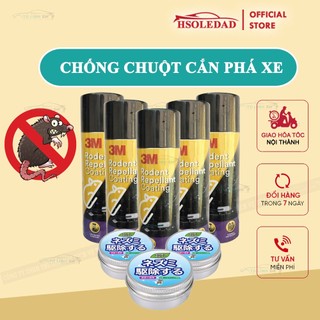 Chai Phủ Chống Chuột Xe Ô Tô 3M Rodent Repellant Coating 89797 và sáp đuổi chuột nhật bản