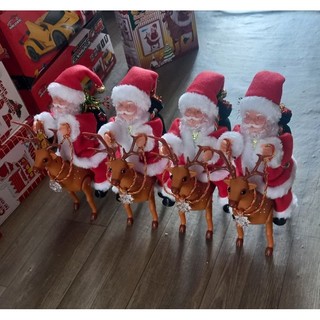 Đồ chơi ông già Noel[NHIỀU MẪU] có nhạc vui nhộn 🌸🌸 Ông già Noel đi phát quà lễ giáng sinh 💥 Bảo Hành 30 Ngày✅
