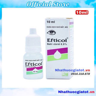 Dung Dịch Nhỏ Mắt, Mũi Efticol