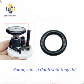Cao su đánh chỉ, zoang cao su dùng cho đánh chỉ 1 kim điện tử MÀU ĐEN LOẠI XỊN